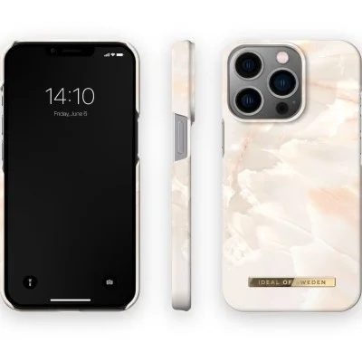 Ideal of Sweden Case for iPhone 14 Pro Max Fashion - Rose Pearlmarble